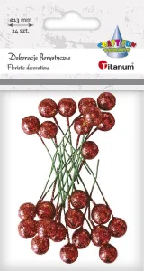 Titanum Craft-Fun Series peříčkové ozdobné koule (363123)