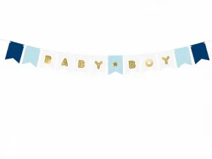 Banner Partydeco Baby Boy, mix, 15 x 160 cm (GRL61)