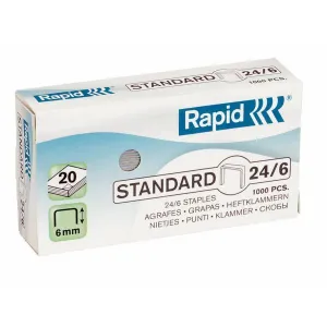 Sešívačky 24/6 Rapid standard 1000 ks (24855600)