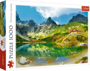 Puzzle Trefl Schronisko nad Zielonym Stawem - Tatry - Slovensko 1000 prvků 1000 el. (10606)