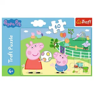 Puzzle Trefl Prasátko Peppa Hrajeme si s přáteli 60 el. (17356)