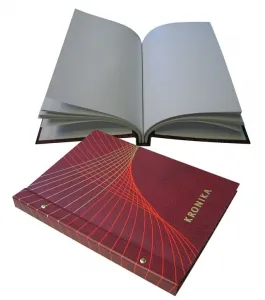 Chronicle of Worth Multicolour Imprint - bordó 100k. 250 mm x 345 mm (1829-319-061)