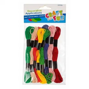 Craft with Fun mouline 7 barev (308995)