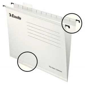 Závěsný pořadač Esselte A4 - bílý 210g