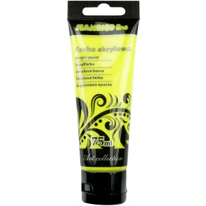 Akrylová barva Flamingo Line Fluo color: žlutá 75ml (100)