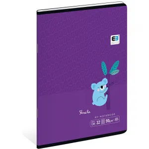 Interdruk notebook Black & Blue A5 32k. 90g kontrola 148 mm x 210 mm (ZE32#BBT)