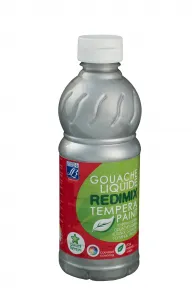 Lefranc&Bourgeois REDIMIX temperová barva: stříbrná 500ml 1 barva. (188342)