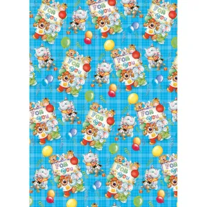 Dekorační papír Pol-mak - mix 700 mm x 1000 mm