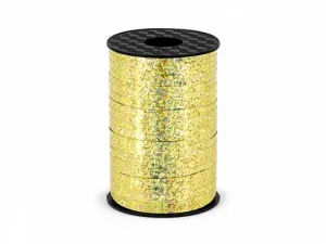 Zlatá stuha Partydeco 5 mm 225 m (PRH5-019)