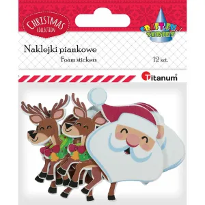 Nálepka (samolepka) Titanum Craft-Fun Series pěna Vánoce (20619)