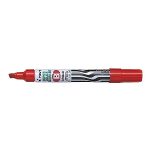 Permanentní popisovač Pilot, červený, 2,0-4,5 mm, dlátovým hrotem (SCA-B-R)