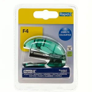 Sešívačka Rapid Colour Breeze F4 zelená 10k (5001326)