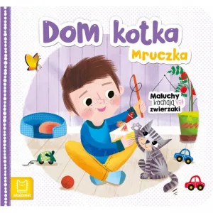 Výuková brožura Aksjomat Dům kočičky. Batolata milují zvířata