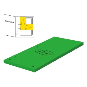 Protos 1/3 A4 zelená 160g 50k prázdná podložka