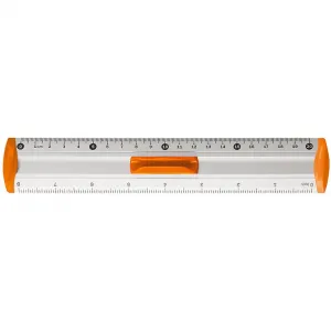 Hliníkové pravítko Tetis 20 cm (BL040-NB)