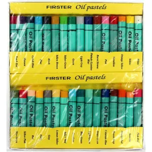 Firster olejové pastely 32 barev kulaté ?9 mm (FOP-32)