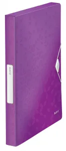Leitz WOW A4 plastový pořadač s gumou barva: fialová 30 mic. (46290062)