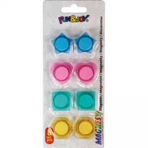 Magnet Fun&Joy Mix tvarů - mix ø 28 mm