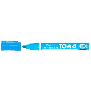 Olejový popisovač Toma, modrý 2,5mm kulatý hrot (TO-440 1 2)