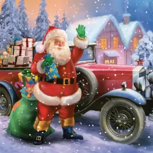 Vánoční ubrousky Pol-mak - mix 330 mm x 330 mm (SL GW)