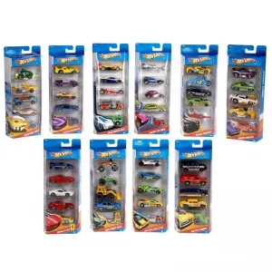 Sada autíček Hot Wheels 5 ks. (W2638)