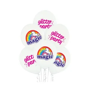 Godan D11 Magic Unicorn bílý 300mm 12cal gumový balónek (BRN_5000761)