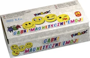 Magnetická guma na tabuli Fun&Joy (EMOJI)