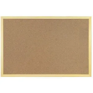 Korková tabule Wielkor v dřevěném rámu 1000 mm x 1200 mm