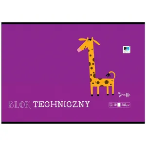 Interdruk technický blok B&B KIDS A4 bílý 240g 10k (BLTBB)