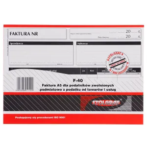 Stolgraf self-copy print A5 100k. (F40)
