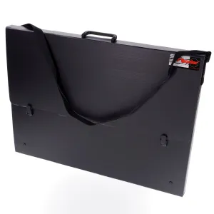 Kreslící složka Leniar B2 - černá 730 mm x 520 mm (90421)