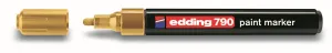 Olejový popisovač Edding 790, zlatý 2,0-3,0 mm, kulatý/hrot