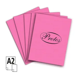 Protos fólie A2 růžová 20k 430mm x 610mm
