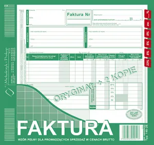 Ofsetový tisk Michalczyk i Prokop faktura 2/3 A4 81k. (148-2E)