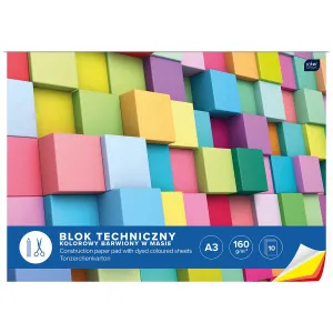 Interdruk technický blok A3 mix 170g 10k (BLTA3K)