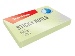 Berlingo samolepící bločky zelené 100k 76mm x 51mm (4260107499473)