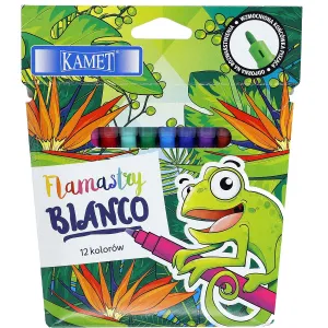 Flamaster Kamet Bianco 12 barev.