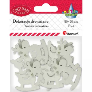 Dřevěná ozdoba soba ze série Titanum Craft-Fun (MTCR-WDC798)