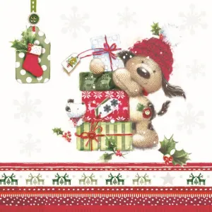 Ubrousky Pol-mak s hvězdičkou - mix 330 mm x 330 mm (Sd GW)