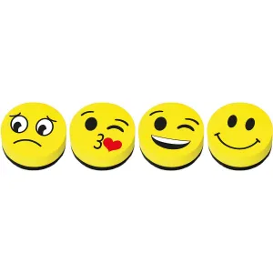 Magnetická guma na tabuli Fun&Joy (EMOJI)