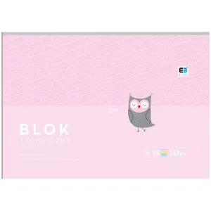 Interdruk technický blok A4 barevný 180g 10k