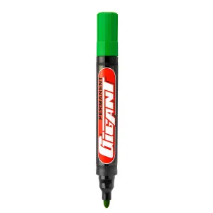 Kamet permanentní popisovač GIGANT, zelený 1,5-2,5mm kulatý hrot (K-1070)