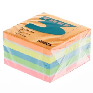 Tres papírové kostky - intenzivní směs 75 mm x 75 mm (KOSE75/POM)