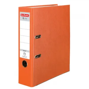 Herlitz Q. file Standard A4 pákový pořadač oranžový 80mm (0011178944)