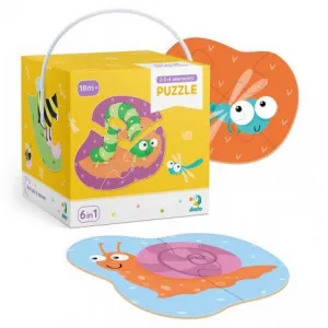 Dodo Moje první puzzle 6v1 hmyz 2, 3, 4 el. (DOP300253)