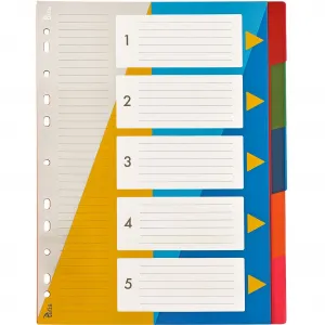 Tetis numerický blok A4 mix 5k 1-5 (BP630-5)