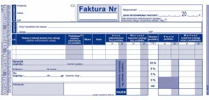 Ofsetový tisk Michalczyk i Prokop DPH faktura plná 1/3 A4,80 listů 1/3 A4 80k. (105-8E)
