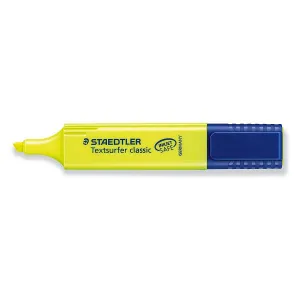 Zvýrazňovač Staedtler, žlutý 1,0-5,0 mm (S 364-1)