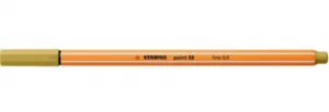 Stabilo 0 4006381579360 Tenké inkoustové pero, khaki 0,4 mm 1 barva (88/66)