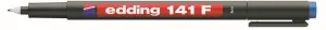 Modré kuličkové pero Edding 141F